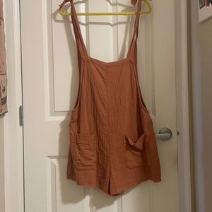 Billabong girl on the run overalls